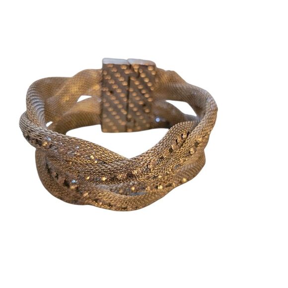 SILVER MAGNATIC Braided Bracelet - Picture 3 of 6
